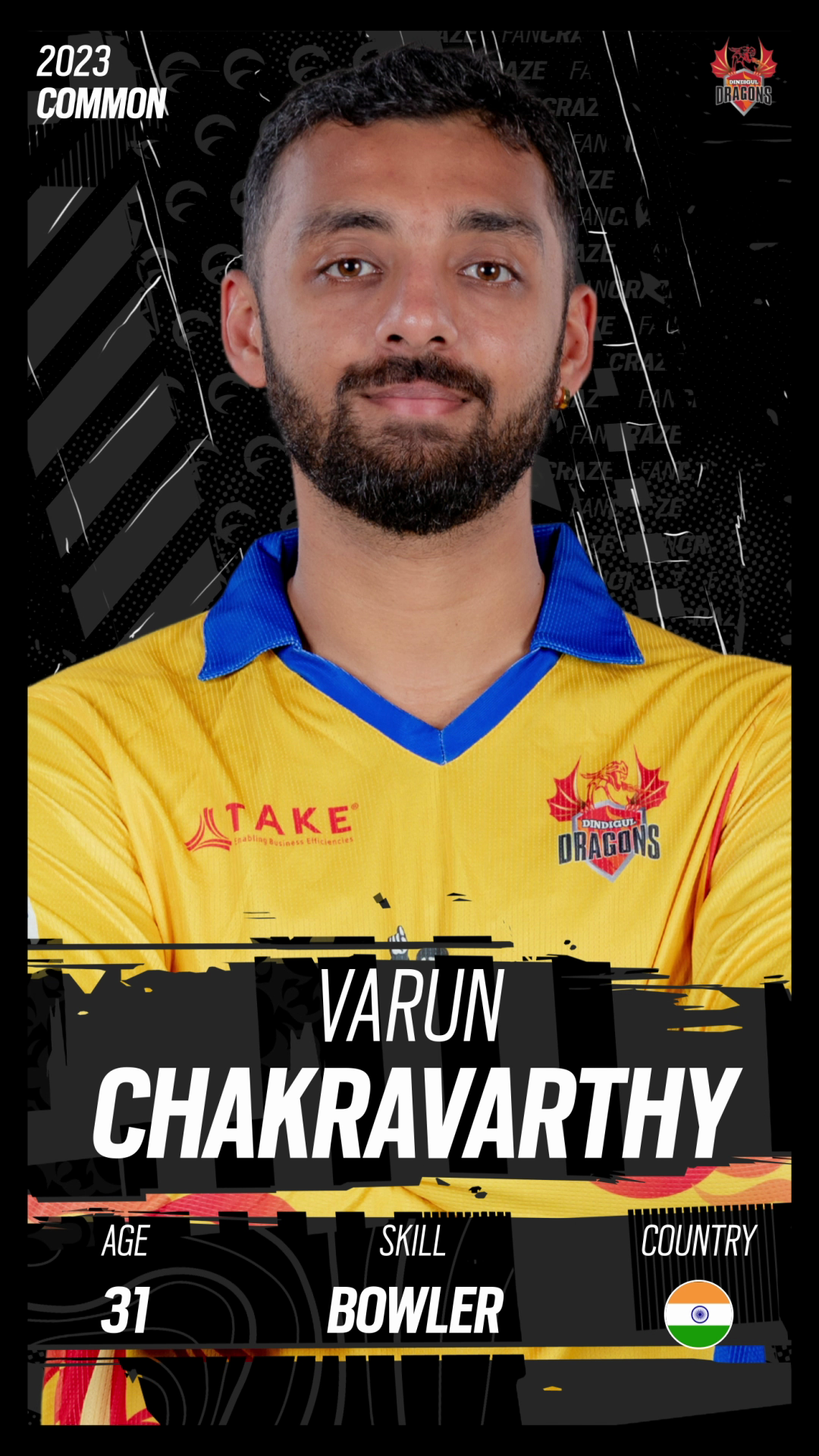 Varun Chakravarthy Collectible Thumbnail