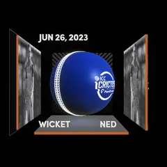 Digital Collectible For Vivian Kingma's Wicket At The 2023 ICC Men's Cricket World Cup Qualifier