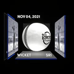 Digital Collectible For Wanindu Hasaranga's Wicket At The 2021 ICC Men's T20 WC