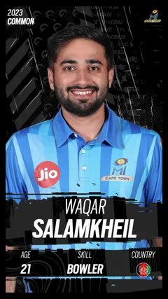 Waqar Salamkheil Collectible Surface Thumbnail