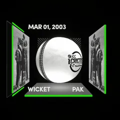 Digital Collectible For Waqar Younis's Wicket At The 2003 ICC Men's Cricket World Cup