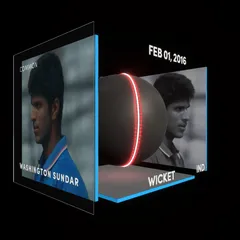 Washington Sundar Collectible Surface Thumbnail