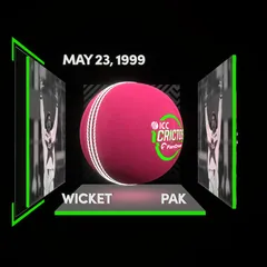 Digital Collectible For Wasim Akram's Wicket At The 1999 ICC Men's Cricket World Cup