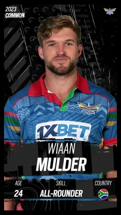 Wiaan Mulder Collectible Surface Thumbnail