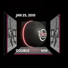 Digital Collectible For Yannic Cariah's Double At The 2010 ICC Under-19 Men's Cricket World Cup
