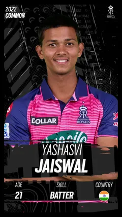 Yashasvi Jaiswal Collectible Surface Thumbnail