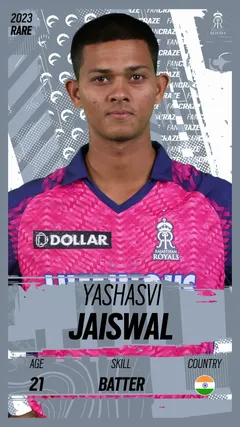 Yashasvi Jaiswal Collectible Surface Thumbnail