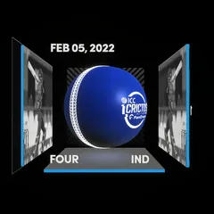 Digital Collectible For Yash Dhull's Four At The 2022 ICC Under-19 Men’s Cricket World Cup