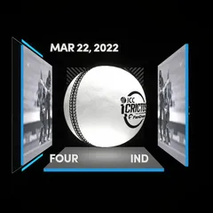 Digital Collectible For Yastika Bhatia's Four At The 2022 ICC Women's CWC World Cup.