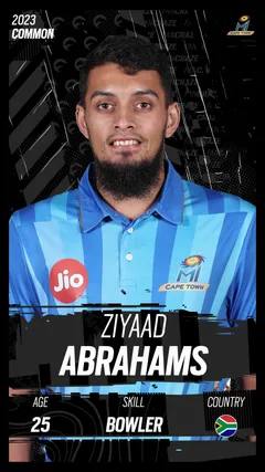 Ziyaad Abrahams Collectible Surface Thumbnail