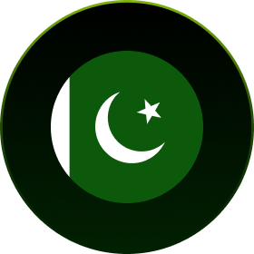 Team Pakistan Flag