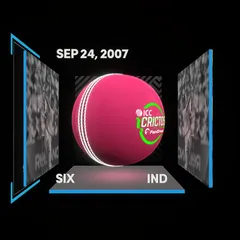 Digital Collectible For Gautam Gambhir's Six At The 2007 ICC Men’s T20 World Cup