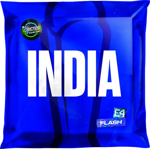 Symbol For Team India Flash Pack Collectible