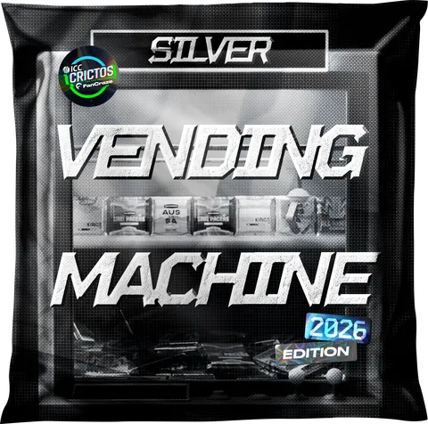 Symbol For Vending Machine Silver Pack Collectible